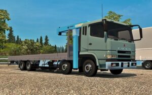 Fuso ets2 mitsubishi truck supergreat ets modshost gamesmods compatible