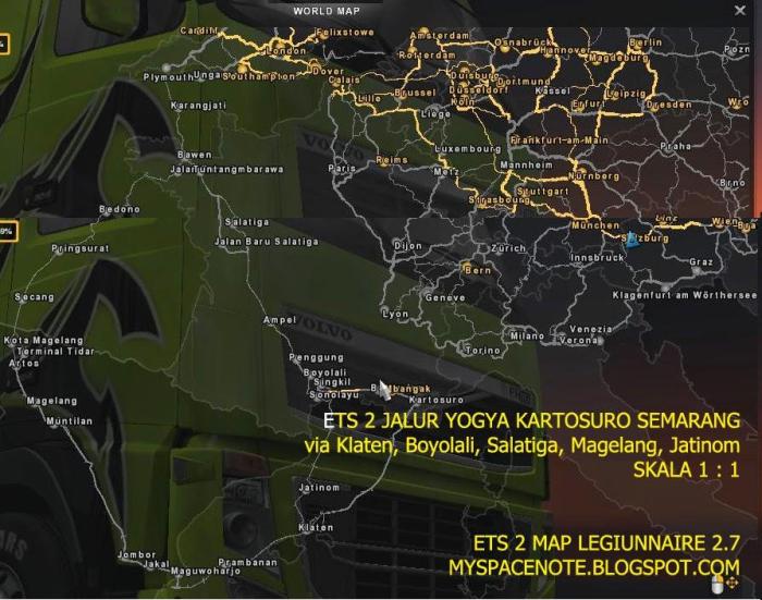 Map Gabungan ETS2 Indonesia: Ekspansi Peta Nusantara