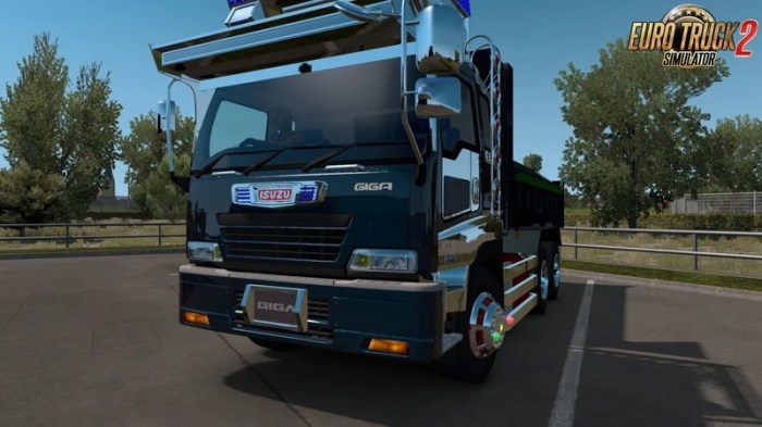 New Mod Isuzu Giga ETS2: Truk Baru dengan Teknologi Canggih